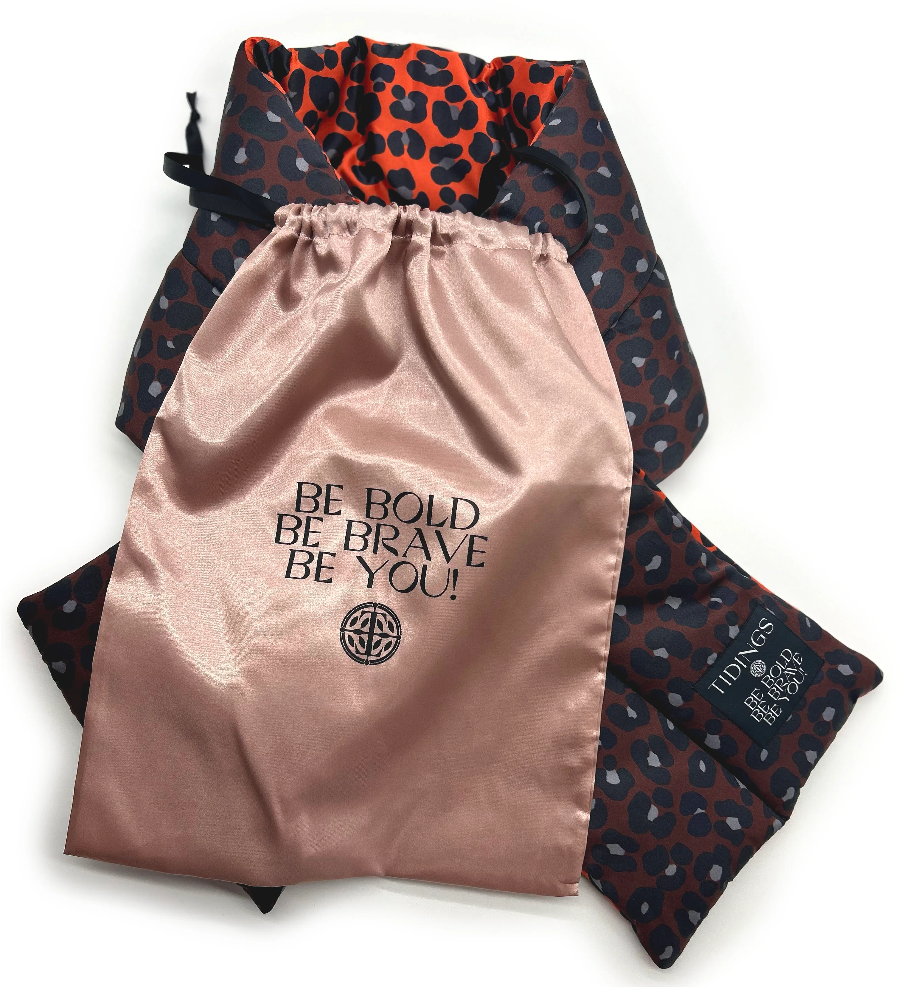 "SNOW LEOPARD"- PADDED SILK SNUG - Image 6