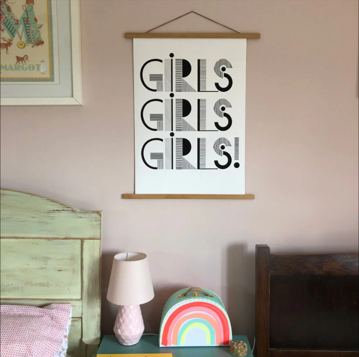 "GIRLS GIRLS GIRLS" Giclée Print - Image 3
