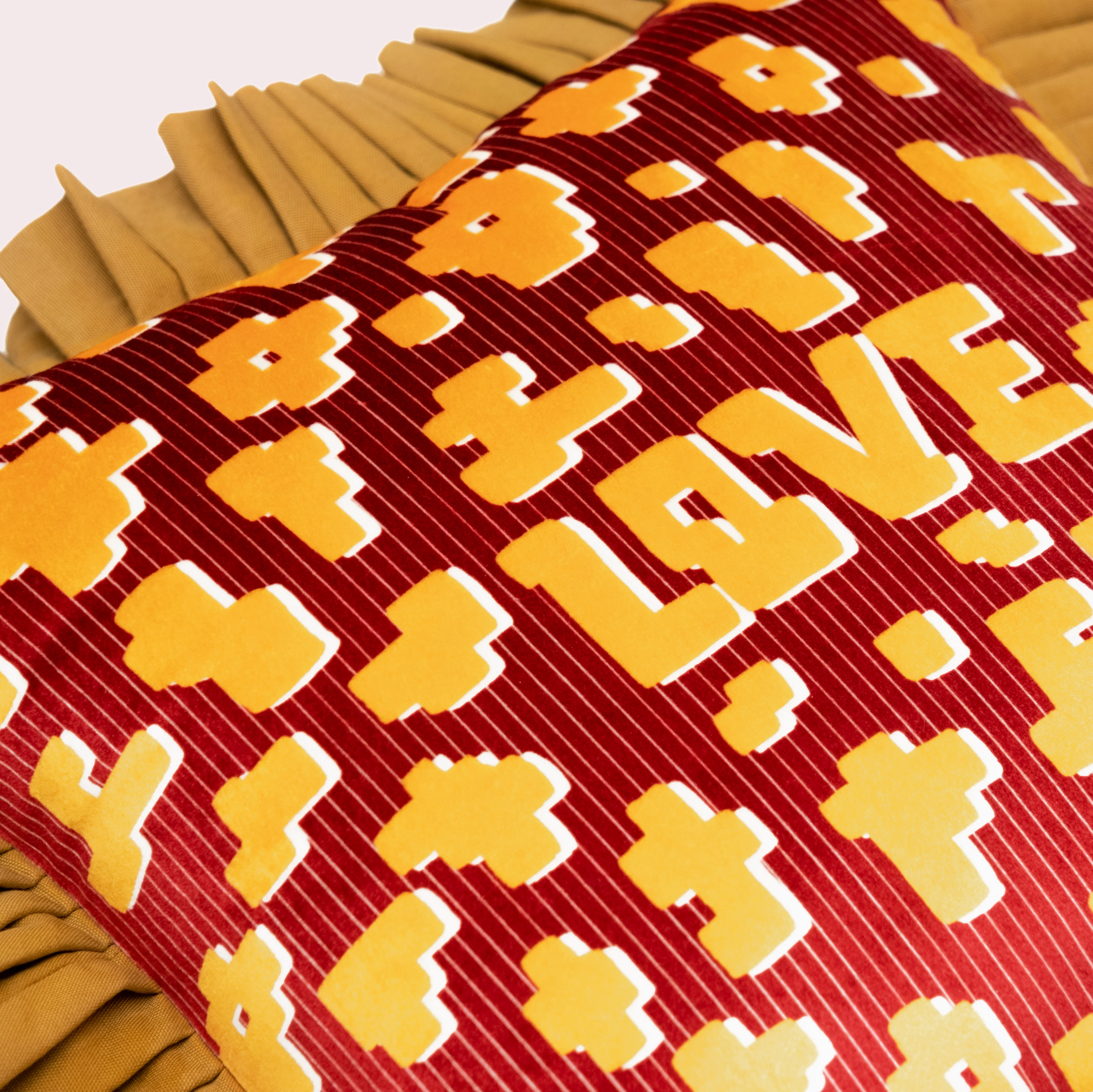LOVE'S VELVET EMBRACE CUSHION - Image 3