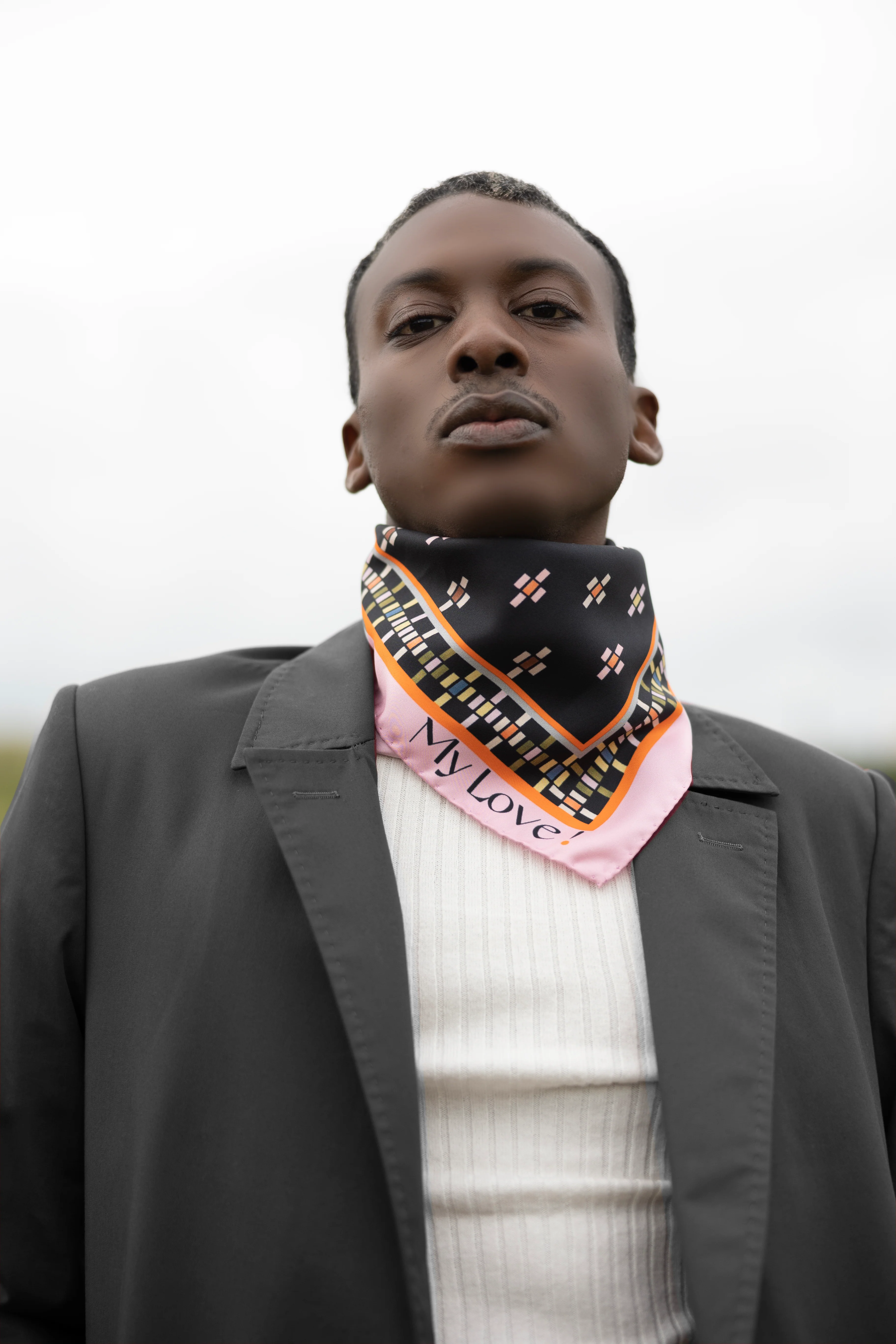 "MY LOVE" POCKETSQUARE - Image 3