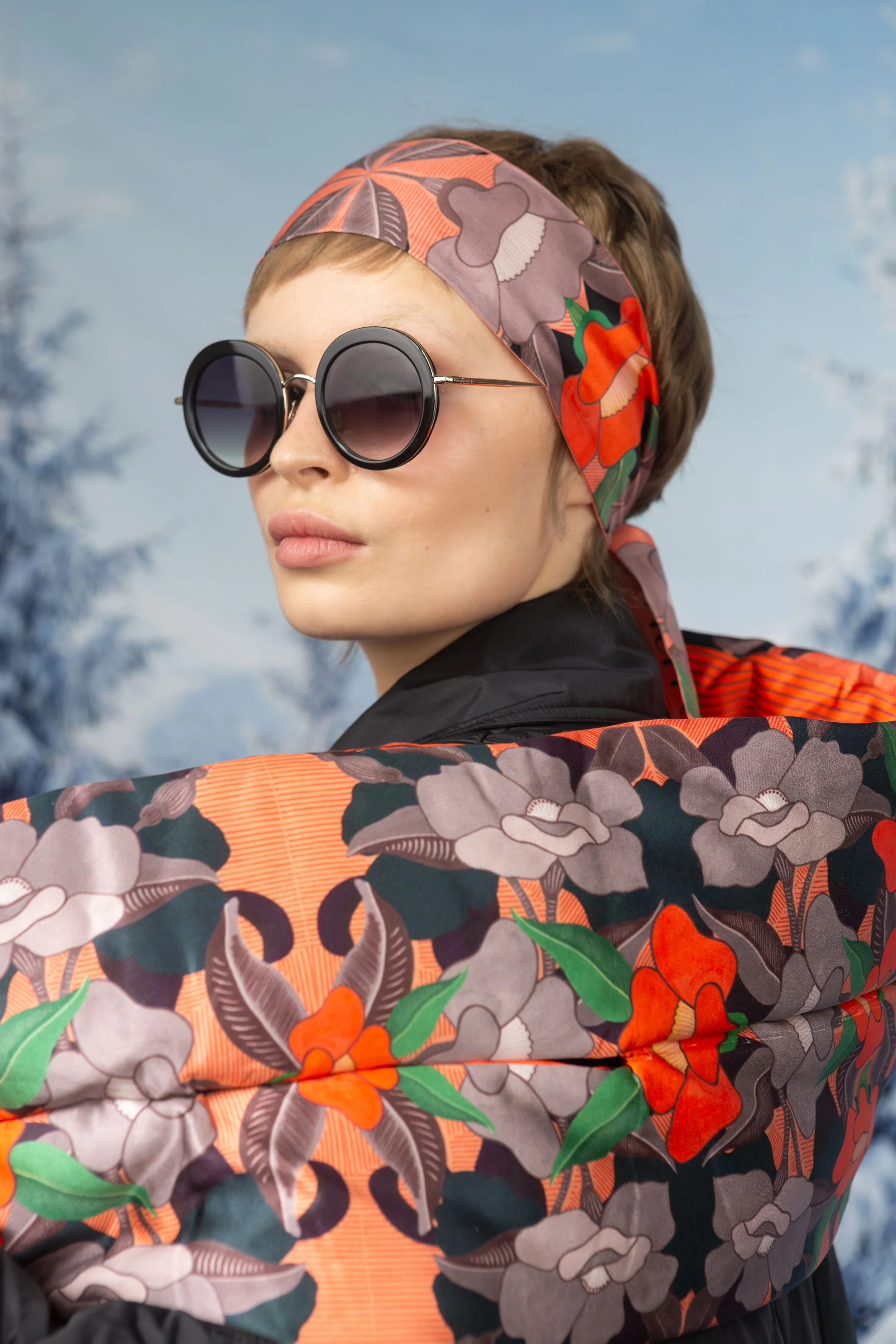 "ST. MORITZ SUNSHINE"- PADDED SILK SNUG